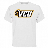 VCU Rams VCU Primary Logo WEM T-Shirt - White,baseball caps,new era cap wholesale,wholesale hats